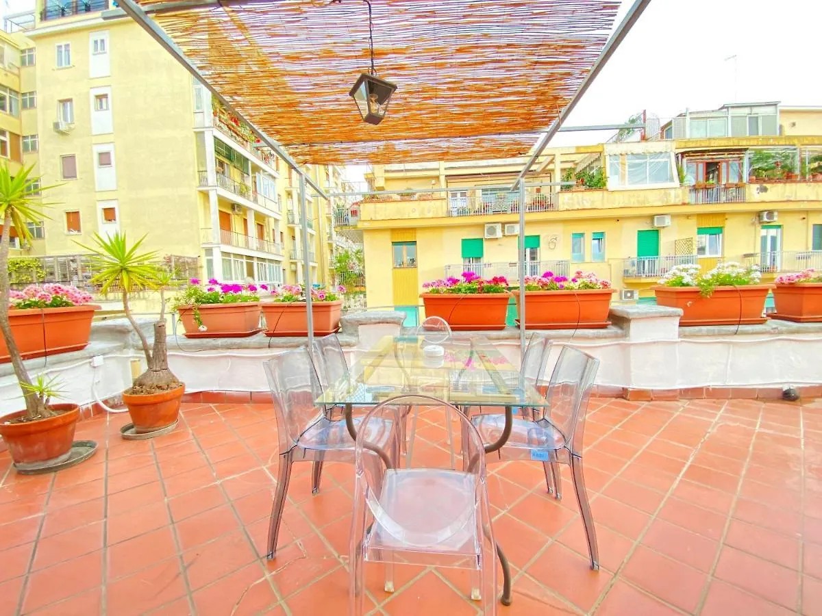 Apartment Attico Solimena - Private Terrace Cityview Naples Italy